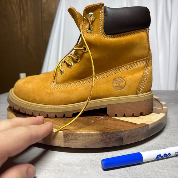 Timberland Kids Tan Boots - Picture 1 of 7